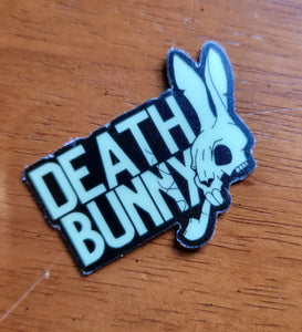 glow in the dark sticker death bunny