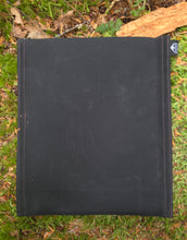 Rugged Waxed Canvas Two Snap Notebook Pouch  Built Bigger for the Trail