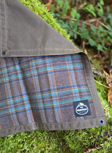 Wool and Waxed Canvas Junior Ground Cloth for Bushcraft