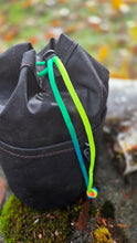 Black Waxed Canvas Bucket Bag – Dragon Vibes, Built for the Wild