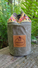 Fun Fox Waxed Canvas Bucket Bag