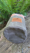 Fun Fox Waxed Canvas Bucket Bag