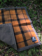Wool and Waxed Canvas Junior Ground Cloth for Bushcraft