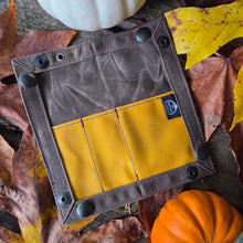 Waxed Canvas EDC Travel Tray 3.0  – Everyday Carry, Field-Ready Limited Edition Fall Combos