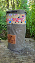 Fun Fox Waxed Canvas Bucket Bag