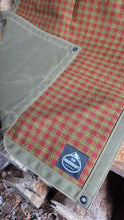 Jr Groundcloth – Waxed Canvas & Wool Combo