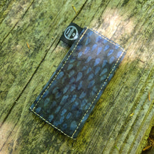 Slate Maple Waxed Canvas Pocketknife Roll Up with Lining and Slip