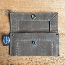 Waxed Canvas Tiny Pouch for Dice, Fire Kits or Wallet