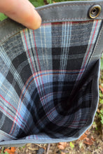 Rugged Waxed Canvas Two Snap Notebook Pouch With Handle Built Bigger for the Trail