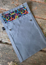 Rugged Waxed Canvas Two Snap Notebook Pouch  Built Bigger for the Trail
