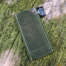 Slate Maple Waxed Canvas Pocketknife Roll Up with Lining and Slip