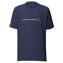 I can light your fire Unisex t-shirt by PNWBUSHCRAFT