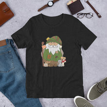 The Cat Herding Gnome by PNWBUSHCRAFT Unisex t-shirt
