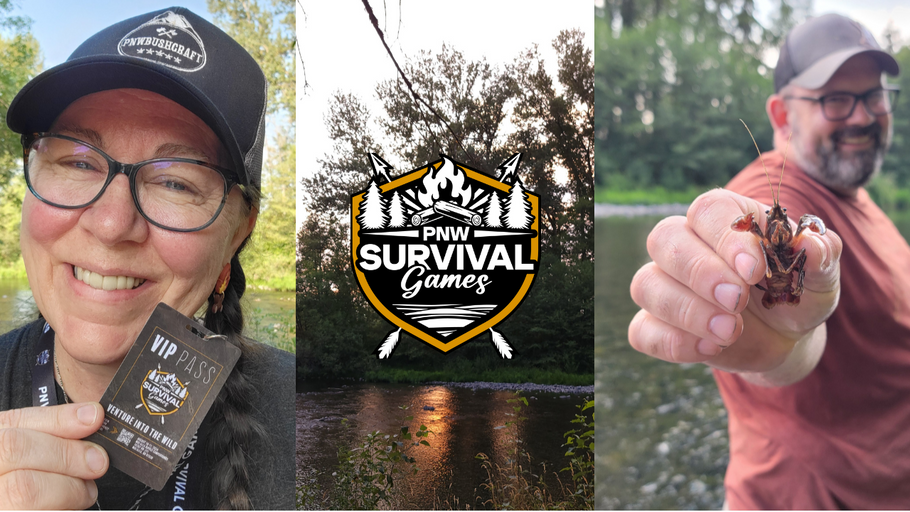 Wild Times at the PNW Survival Games: PNWBUSHCRAFT's Adventure as Sponsors