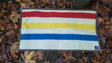 Mid Century JCPenney Wool Camp Blanket Jr. Ground cloth Slate Waxed Canvas