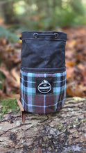 Wool and Waxed Canvas Cedar Bucket Bag