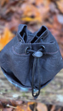 Wool and Waxed Canvas Cedar Bucket Bag