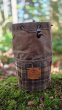 Medium Cedar Bucket Bag | One of a Kind Vintage Patchwork Wool and Leather