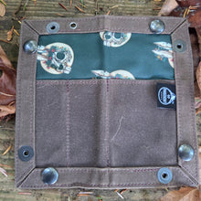 Death Bunny EDC Waxed Canvas Travel Tray