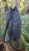 Big Waxed Canvas Cedar Bucket Bag – Weekend-Ready Gear Tote Green