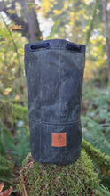 Big Waxed Canvas Cedar Bucket Bag – Weekend-Ready Gear Tote Green