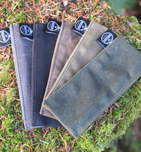 Extra Tall Waxed Canvas Pocket Slip | 2.25" × 5.5"