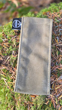 Extra Tall Waxed Canvas Pocket Slip | 2.25" × 5.5"