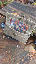 Waxed Canvas Tiny Pouch for Dice, Fire Kits or Wallets (Copy)