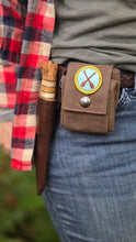 One of a Kind Original PNWBUSHCRAFT Foraging Pouch with Patch
