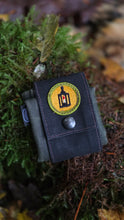 One of a Kind Waxed Canvas Foraging Pouch | Vintage 1970s Boy Scout Metalwork Patch