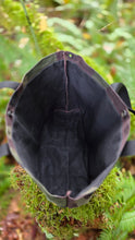 Sturdy Waxed Canvas Ammo Bag with Wrap Around Handles in Woodland Camo and Black
