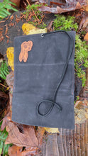 Death Bunny Waxed Canvas Roll Up Pouch