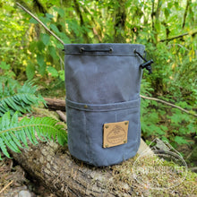 waxed canvas bag with outside pockets PNWBUSHCRAFT