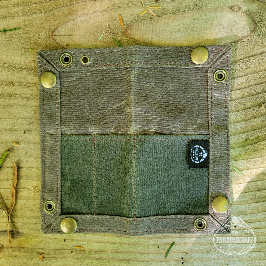 canvas tray PNWBUSHCRAFT