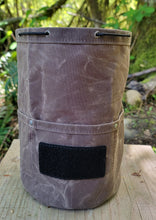 waxed canvas bucket bag PNWBUSHCRAFT