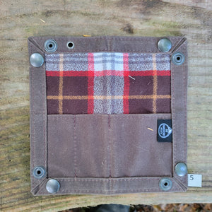 Newest Collection EDC Waxed Canvas Travel Tray for your Gear and EDC 2.0