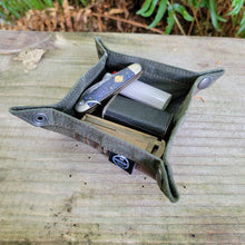 Newest Collection EDC Waxed Canvas Travel Tray for your Gear and EDC 2.0