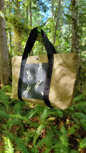 One of a Kind Death Bunny Waxed Canvas Tool Tote