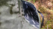 Death Bunny One of a Kind Waxed Canvas Haversack for Your next Adventure