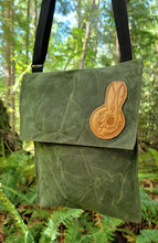 Death Bunny One of a Kind Waxed Canvas Haversack for Your next Adventure