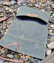 Vintage Blue and Green Plaid Wool and 10.1 oz Green Waxed Canvas Limited Collection Outdoor Gear