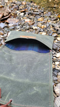 Vintage Blue and Green Plaid Wool and 10.1 oz Green Waxed Canvas Limited Collection Outdoor Gear