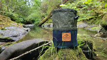 Vintage Blue and Green Plaid Wool and 10.1 oz Green Waxed Canvas Limited Collection Outdoor Gear