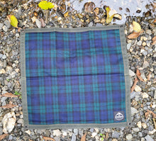 Vintage Blue and Green Plaid Wool and 10.1 oz Green Waxed Canvas Limited Collection Outdoor Gear