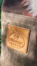 Small Brown Canvas Bucket Bag
