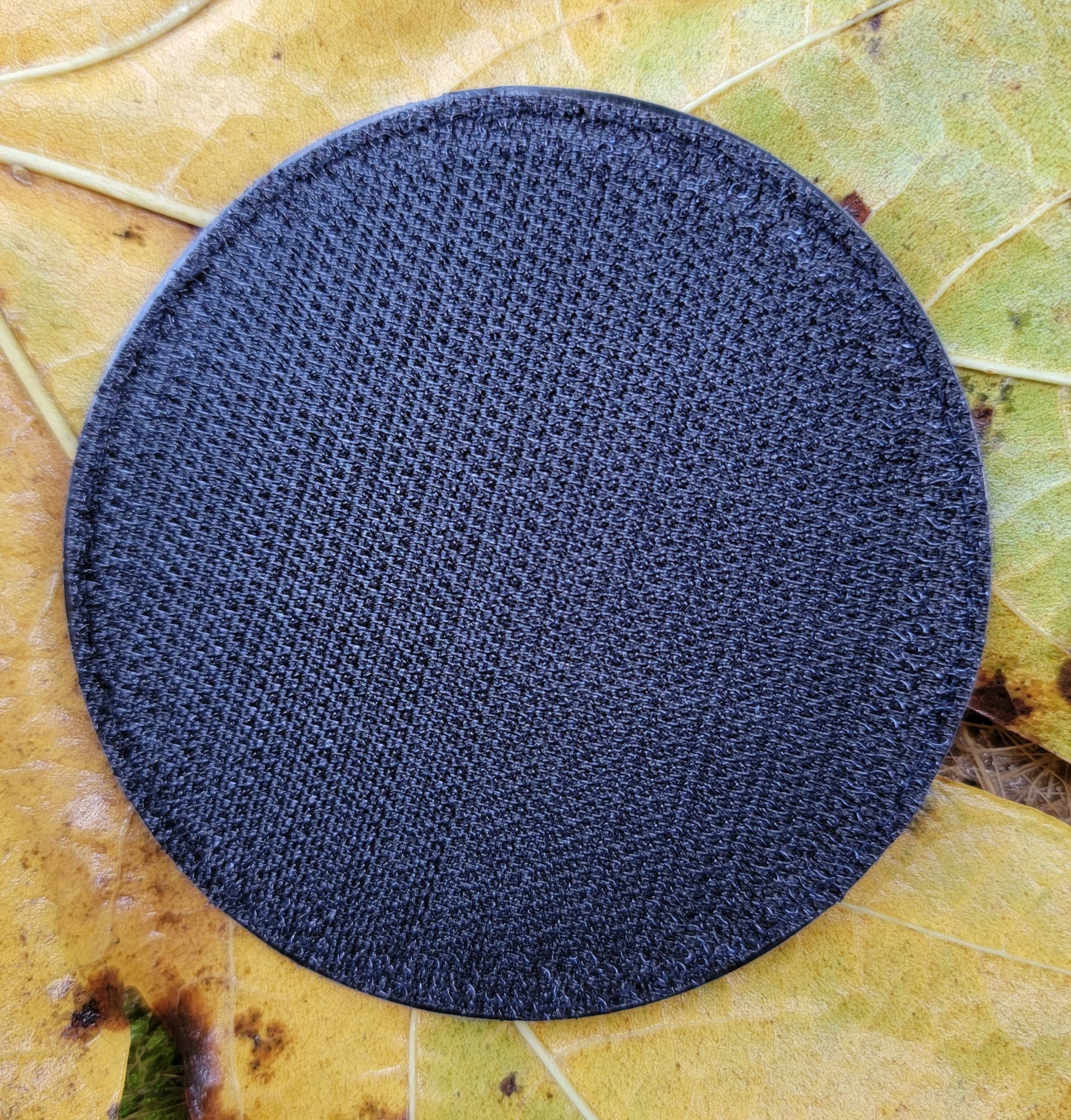 Death Bunny Circle PVC Patch with Hook Backing FREE U.S Shipping