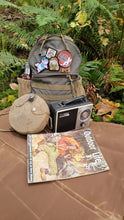 Forest Ground Cloth Waxed Canvas and Cordura for Bushcraft and Camping