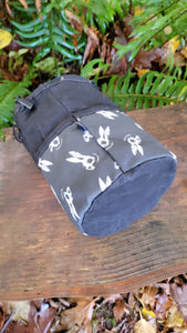 Death Bunny Cedar Bucket Bag with Limited Edition by PNWBUSHCRAFT