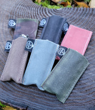 Tiny Pocketknife Bag Slip in Waxed Canvas 3.5"