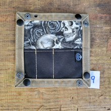 EDC Waxed Canvas Travel Tray for your Gear and EDC 2.0